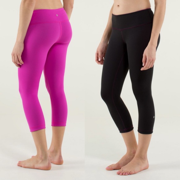 lululemon athletica Pants - Lululemon • Wunder Under Crop Reversible